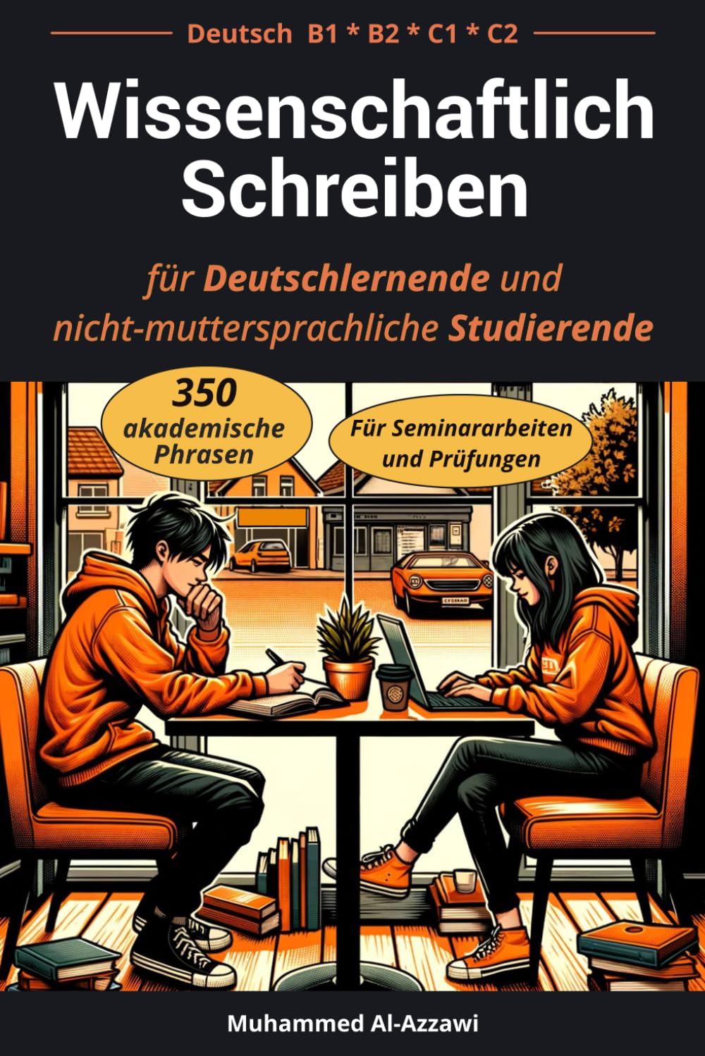 Wissenschaftlich Schreiben für Deutschlernende und nicht-muttersprachliche Studierende (B1, B2, C1, C2): 350 akademische Phrasen für Seminararbeiten und Prüfungen