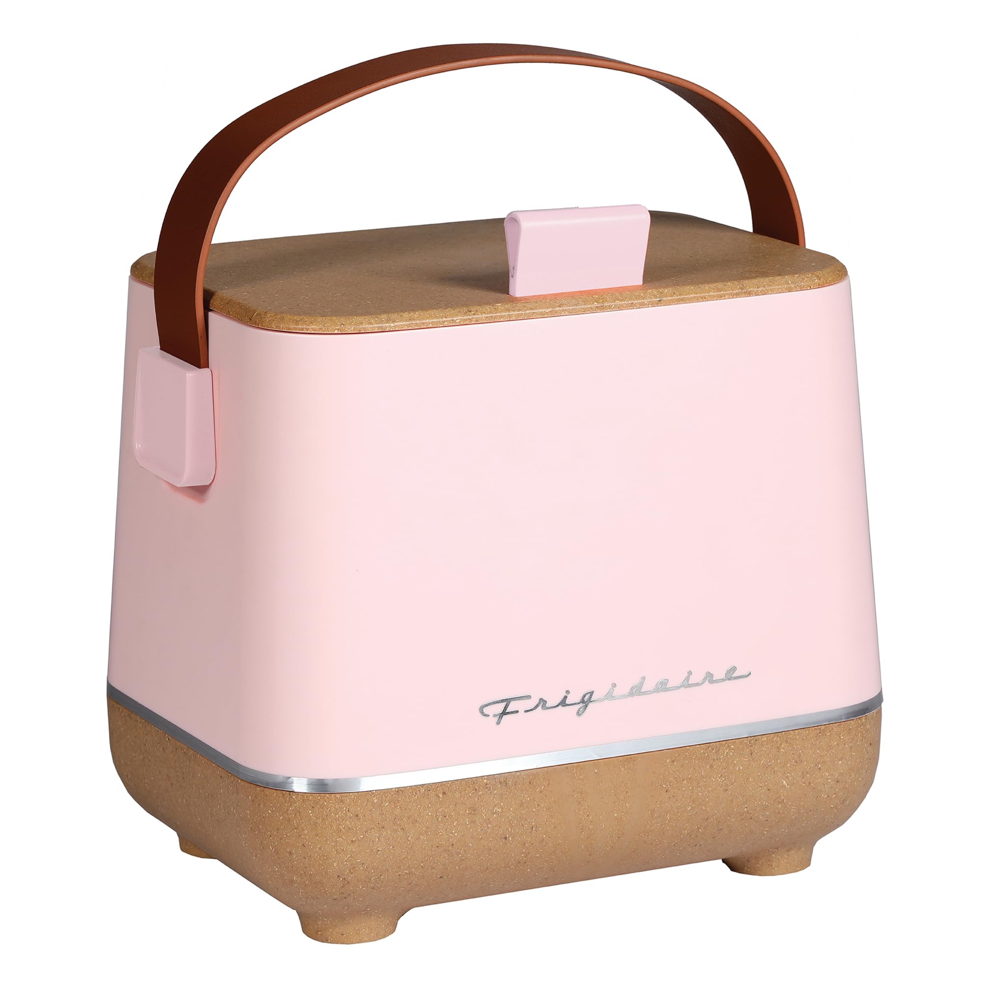 Frigidaire Efmis310-pink Top-opening 6-can Beverage Insulated Fridge/cooler, Cork [pink]