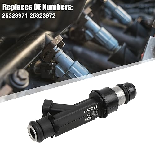 Miniatura 2 de uxcell 6pcs 25323971 Inyector de combustible para Chevrolet Impala Venture para Buick Rendezvous 2002-2005 para Oldsmobile Alero Silhouette