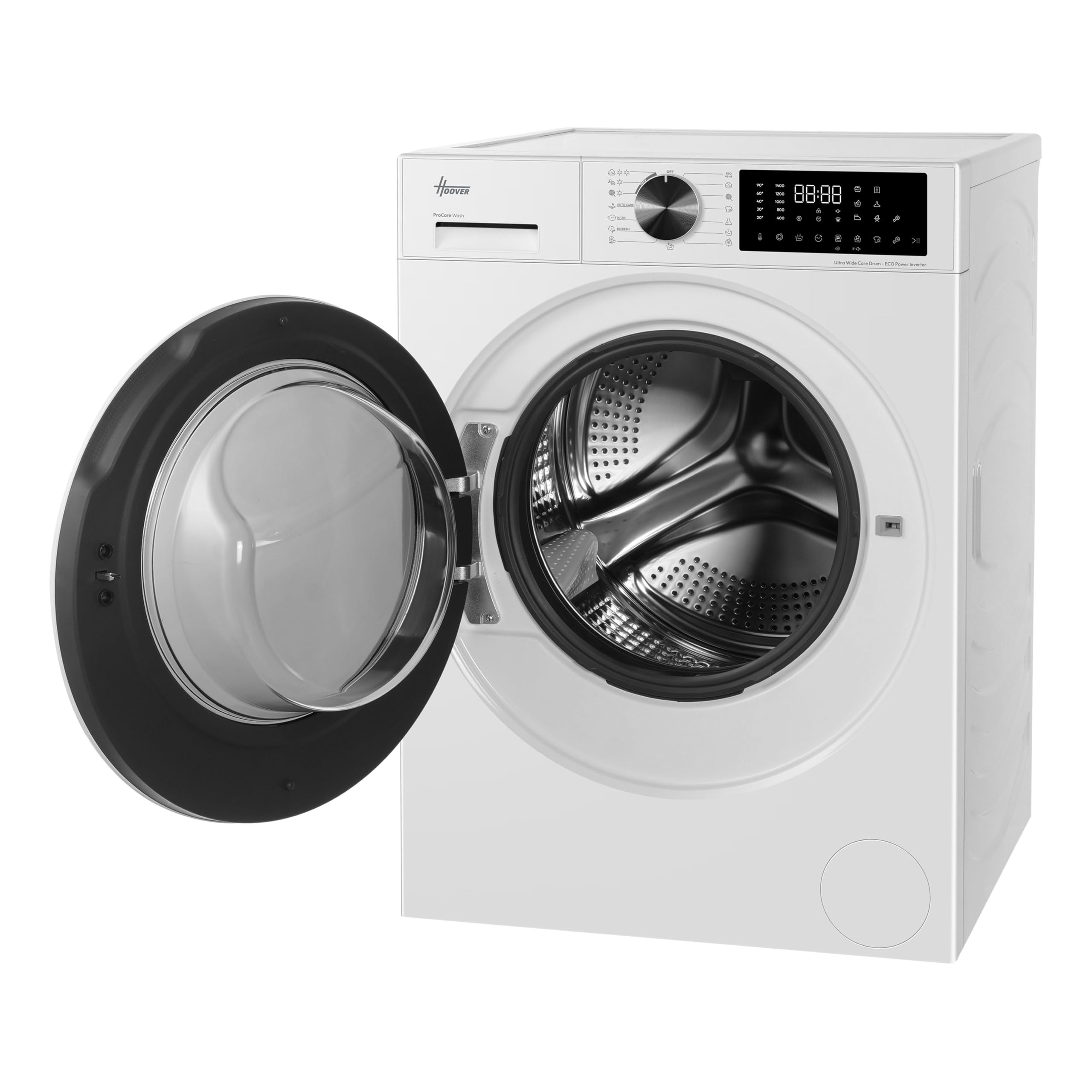 Hoover H-CARE 300 Lavasciuga Slim 8+5 Kg, 1400 Giri, Classe A-20%, Bianca