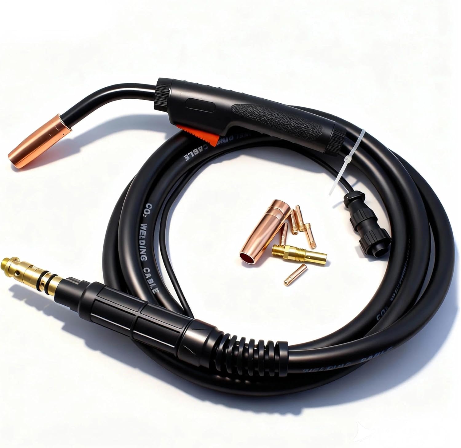 10ft 15ft MIG Gun Torch fits Lincoln 180C MIG Welder K2473-2 Lincoln Magnum 100L (10ft mig gun + tips)