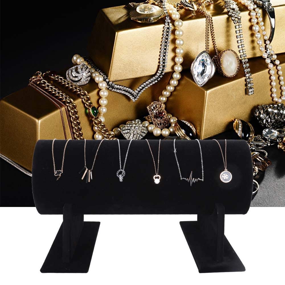 XLKJ Wall Mount Gioielli Gancio,Espositore Gioielli Cremagliera