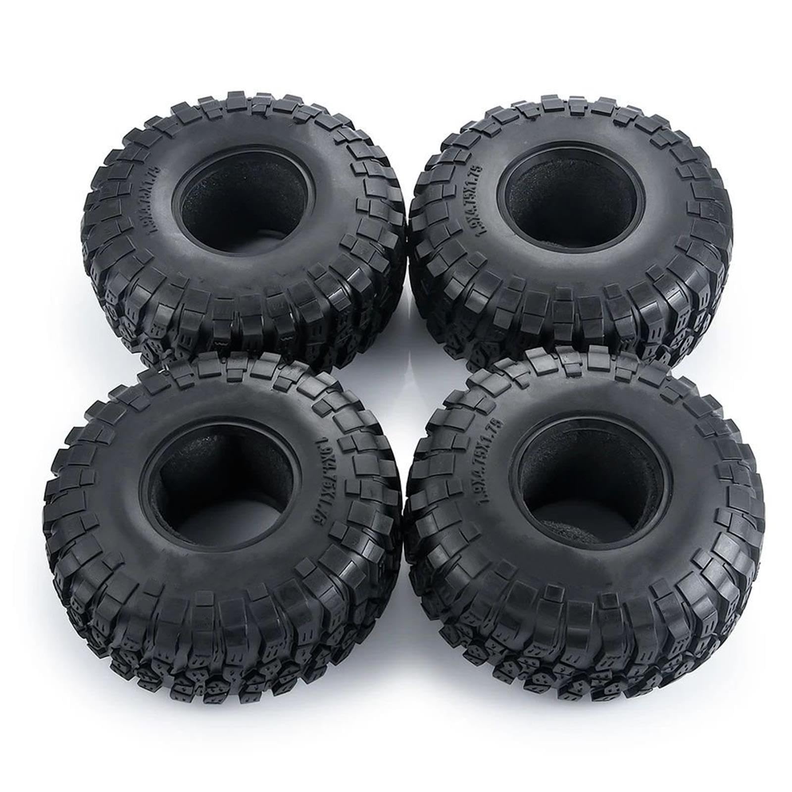 Pneus Roue 1.9 Pouces pour Axial pour SCX10 90046 AXI03007 1/10