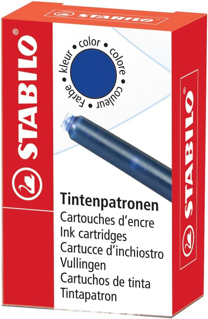 Ink cartridges Box of 6 Blue ink