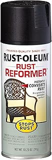 Rust-Oleum 215215 Stops Rust Rust Reformer Rust Reformer 10.25-Ounce Spray-Color Black