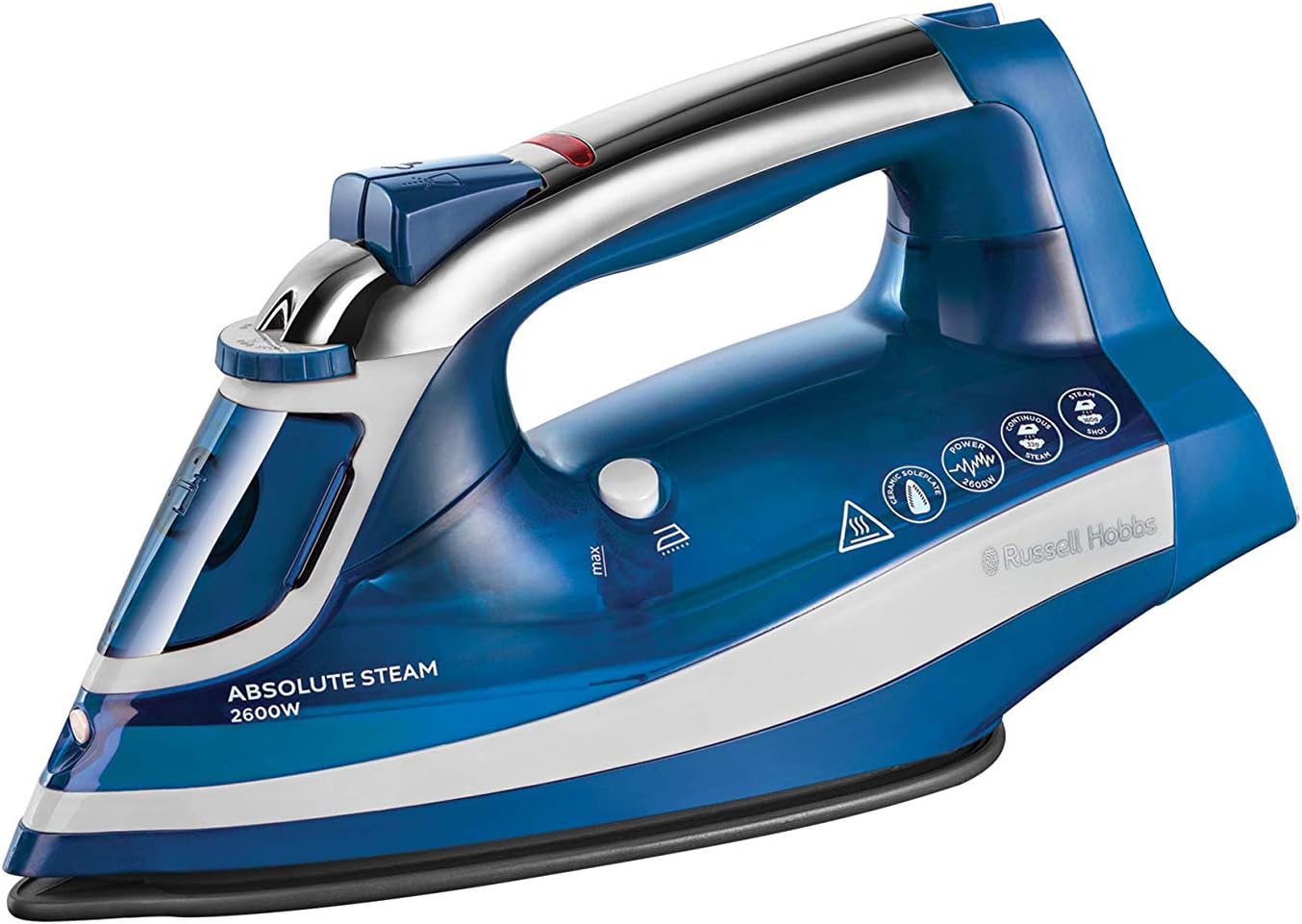 Bosch TDA3022GB Sensixx'x DA30 Steam Iron, 2850 W, Black/Grey Amazon