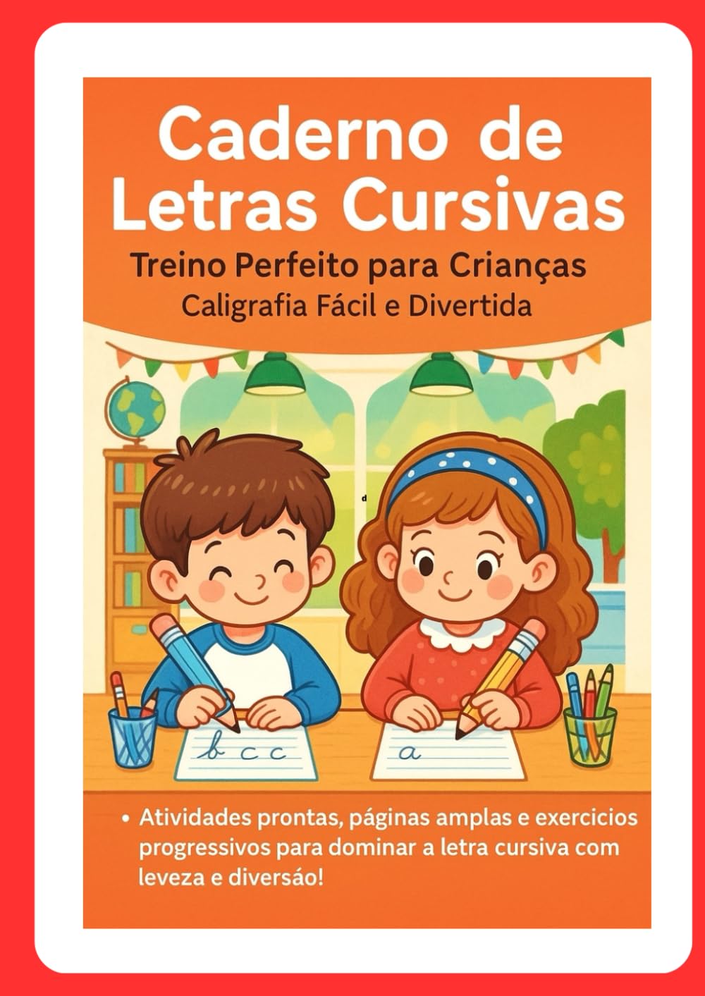 Caderno de Atividades para Coordenação Motora Fina: 39 Páginas para Desenvolver Escrita, Atenção e Coordenação em Crianças de 3 a 7 Anos
