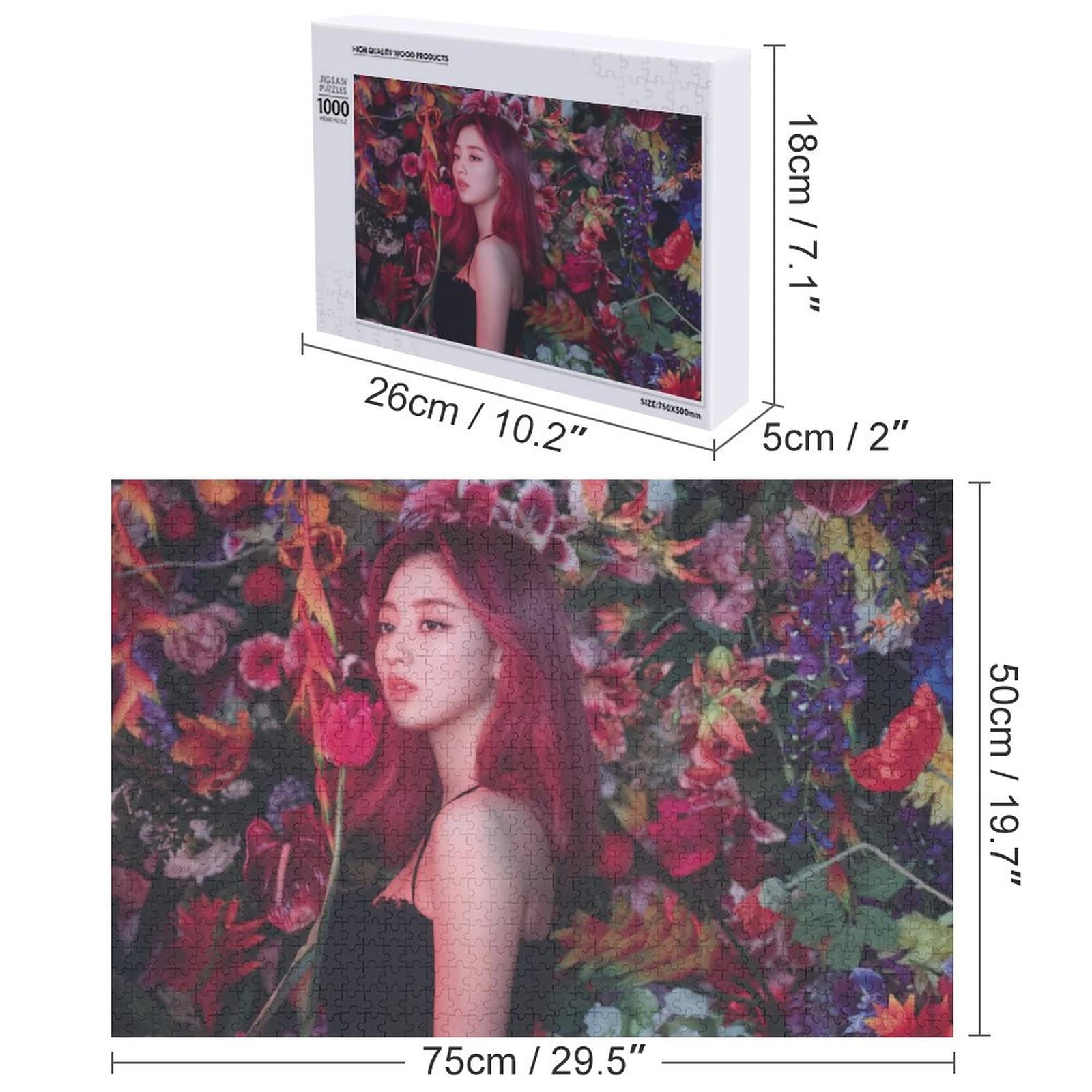 Amazon.co.jp: ジグソーパズル TWICE ジヒョ 500/ 1000ピース