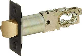 Baldwin 5210 Universal Backset Deadlocking Latchbolt for Keyed Entry Baldwin Loc, Oil Rubbed Bronze - coolthings.us