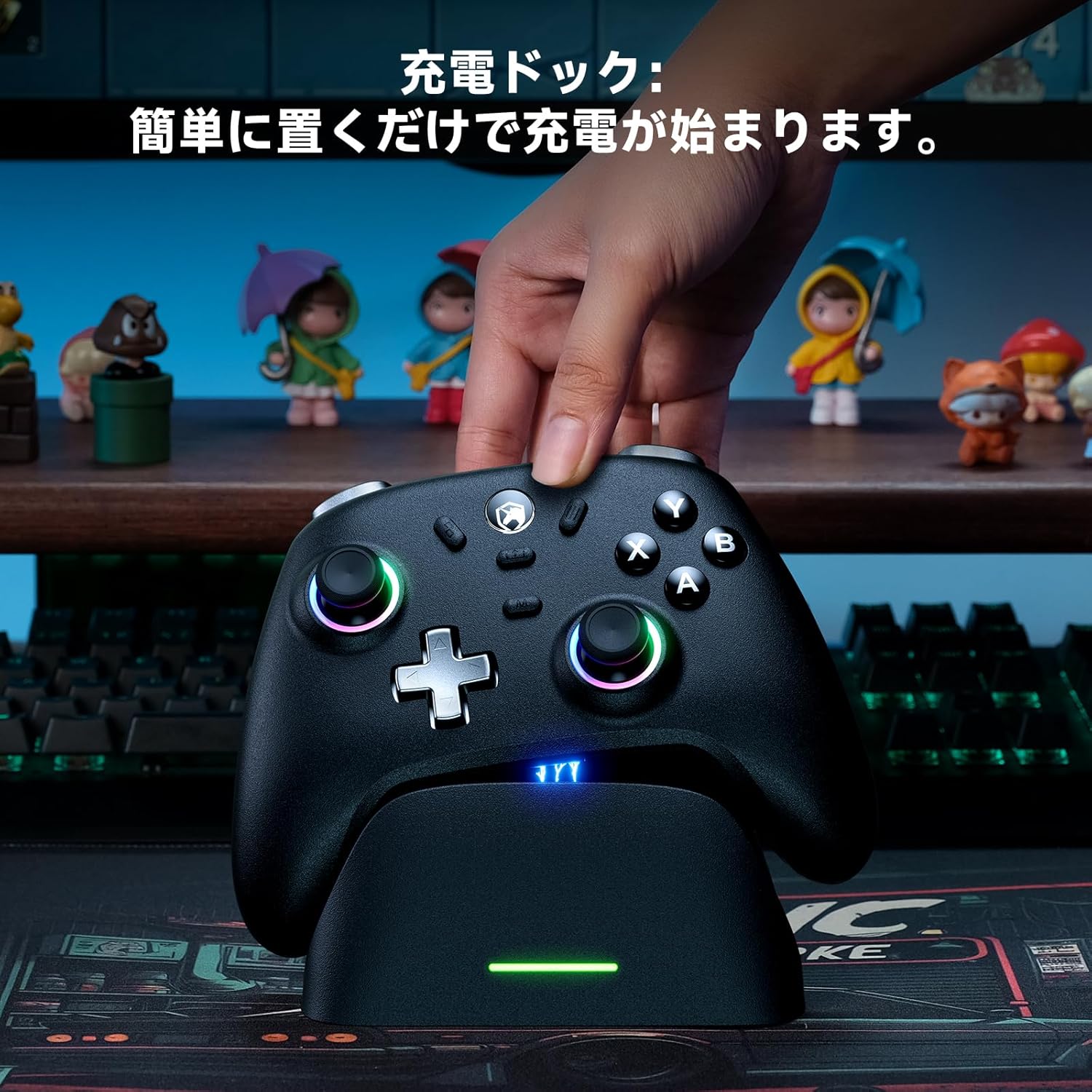 ECHTPower Controller on Charging Dock