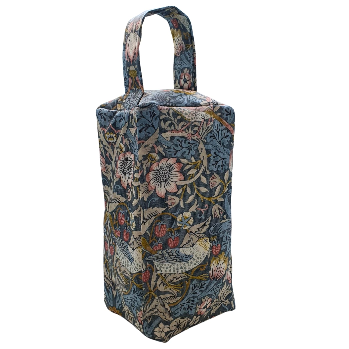 William Morris Fabric Door Stop, Tall Decorative Oilcloth Door Stopper for Outdoor Indoor, Patio, Kitchen, Bedroom Use