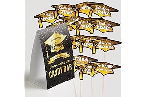 Graduation Candy Buffet Labels Decorations
