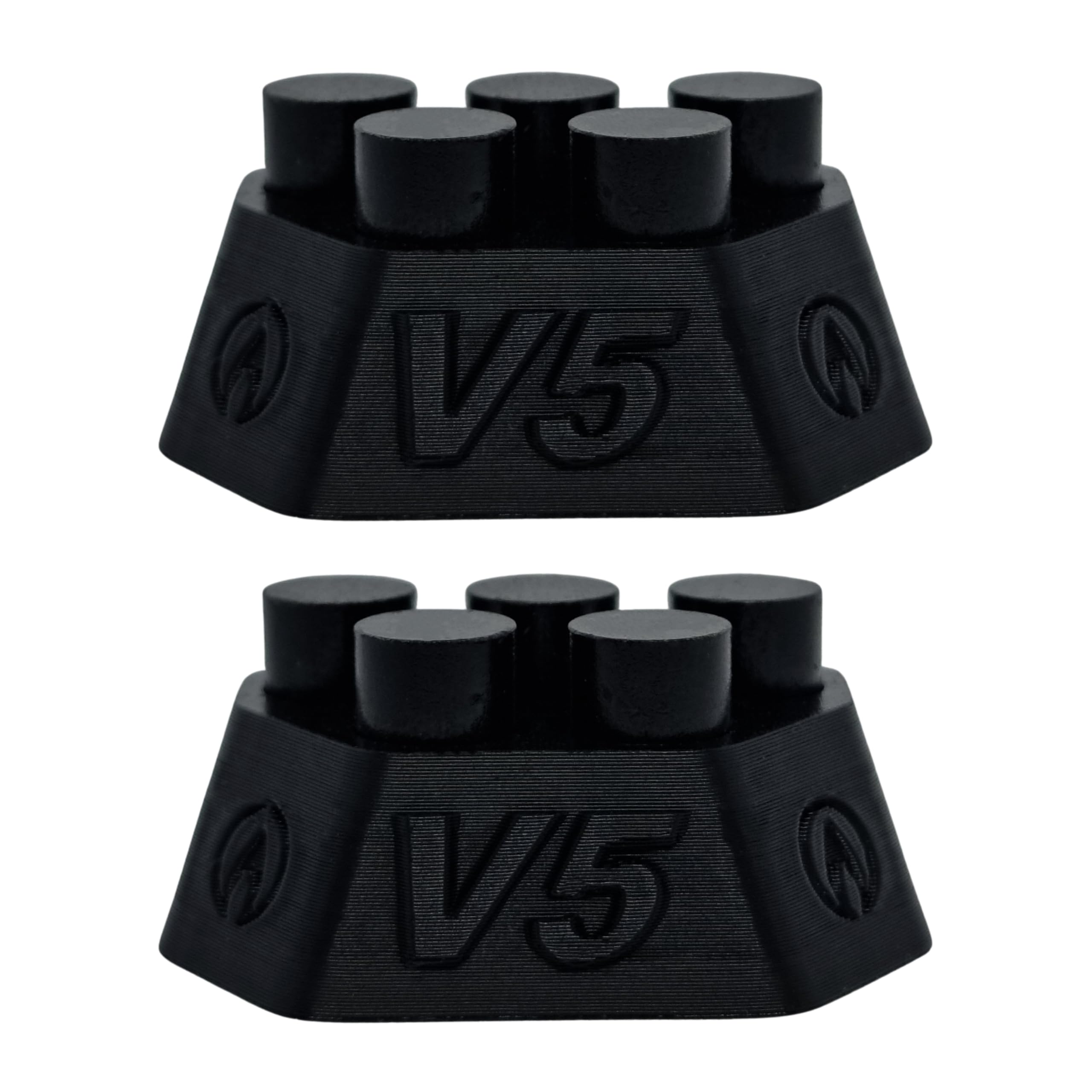 MoltenCore Core V5 Obsidian Foot Slider Set da 2, lunga scia di scintille, massima durata, montaggio adesivo senza attrezzi, per moto e trackday