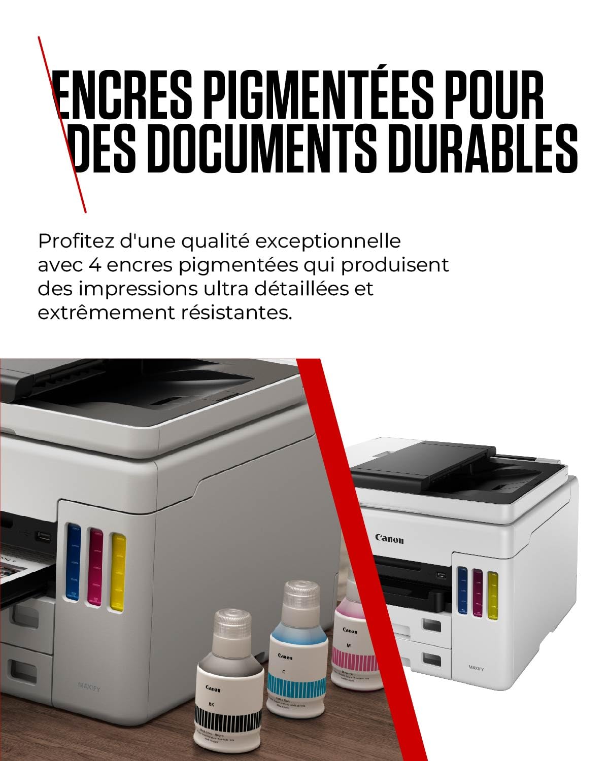 Canon MAXIFY GX7050 Imprimante Multifonction A4 à Réservoir d'encre
