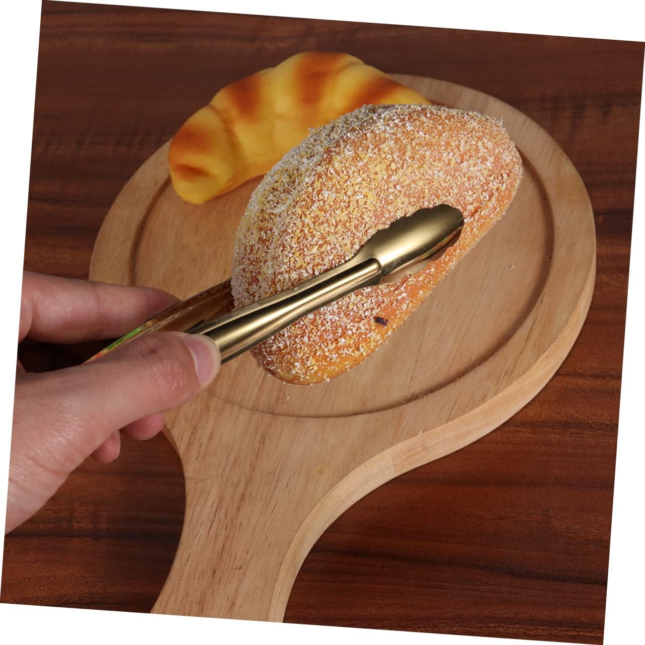 Stainless Steel Food Clip Set 15cm Mini Tongs for Serving Ice Cube Clamp Bar Tool Ideal for Buffets Parties Outdoor Activities