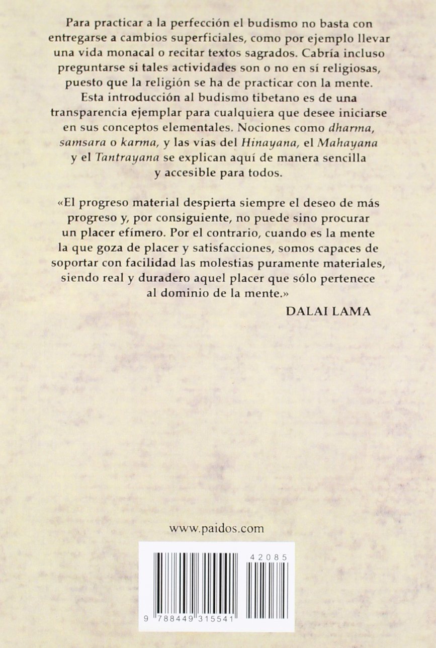 INTRODUCCION AL BUDISMO TIBETANO (ORIENTALIA)