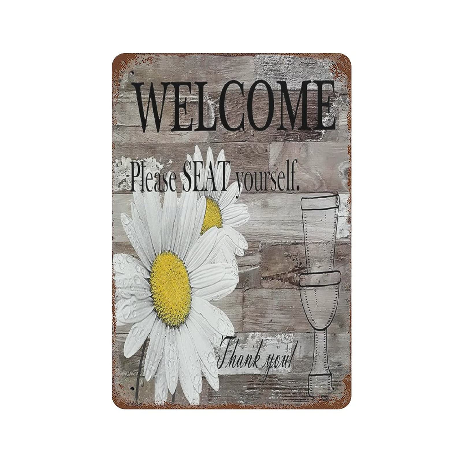 Camping Knowledge Retro Metal Iron Painting Tin Sign Wall Decor Poster Aluminum Plaque 11.8"x7.9"