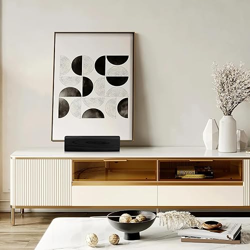 Miniatura 4 de Uonlytech Soporte de madera para espejo de piso, soporte antideslizante para espejo de habitación, soporte para dormitorio, sala de estar, baño