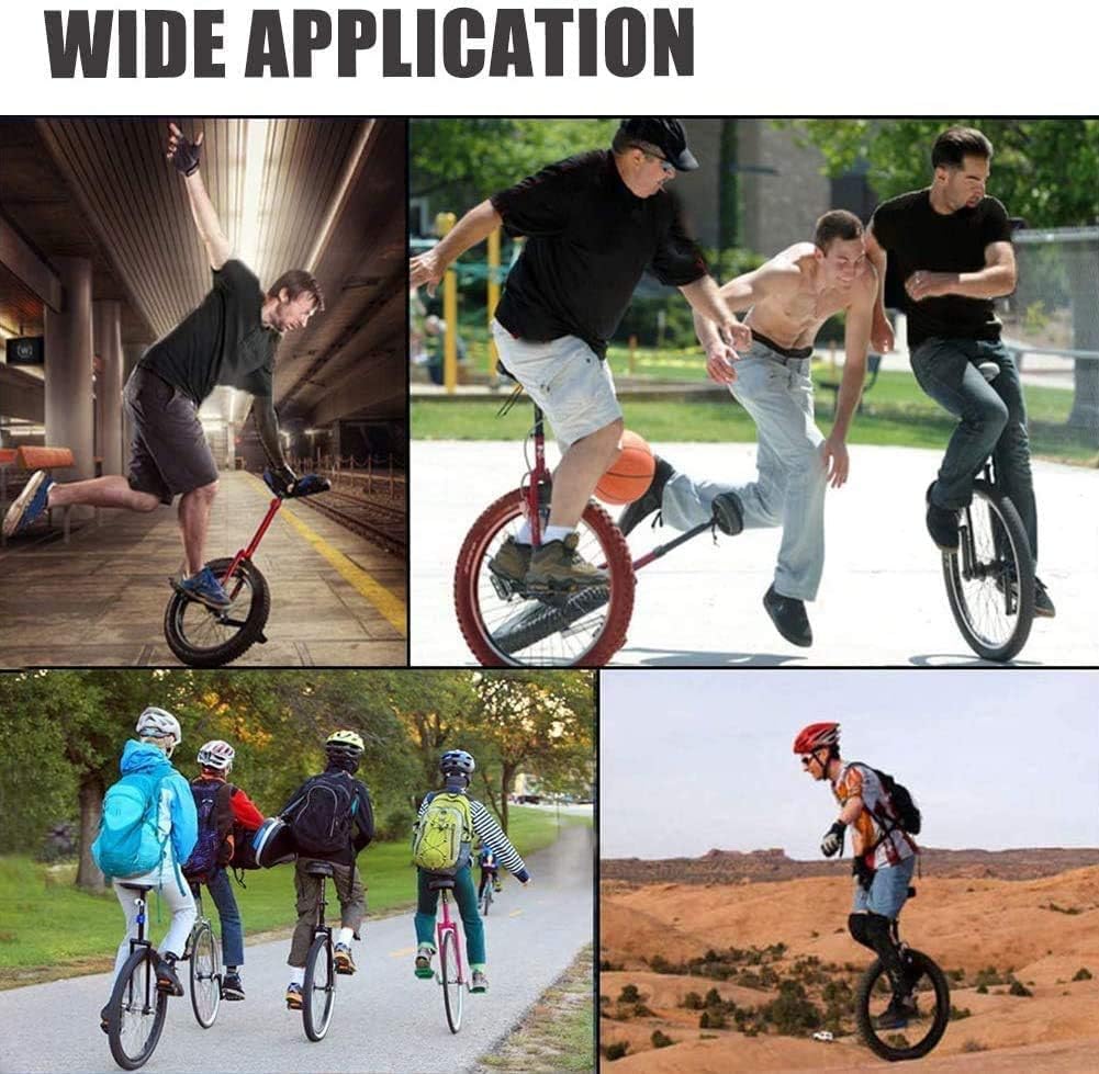 Monocycle d'entraînement à Hauteur réglable avec Pneu antidérapant pour l'équilibre et l'exercice – Idéal pour l'entraînement en intérieur et en extérieur