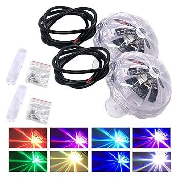 Amazon | Meliore LED アンダーネオン サイドマーカー オーロラ