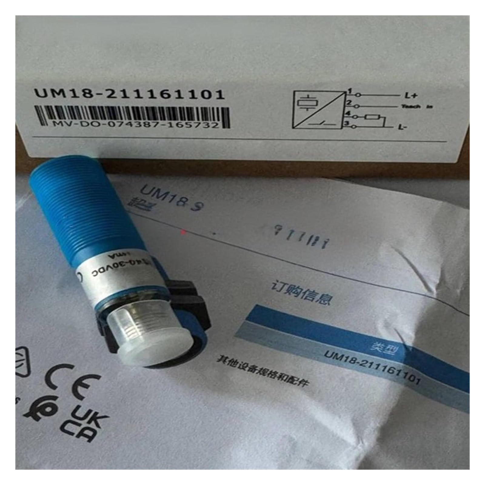 Capteur UM18-218166101 haut de gamme pour l'automatisation industrielle exigeante