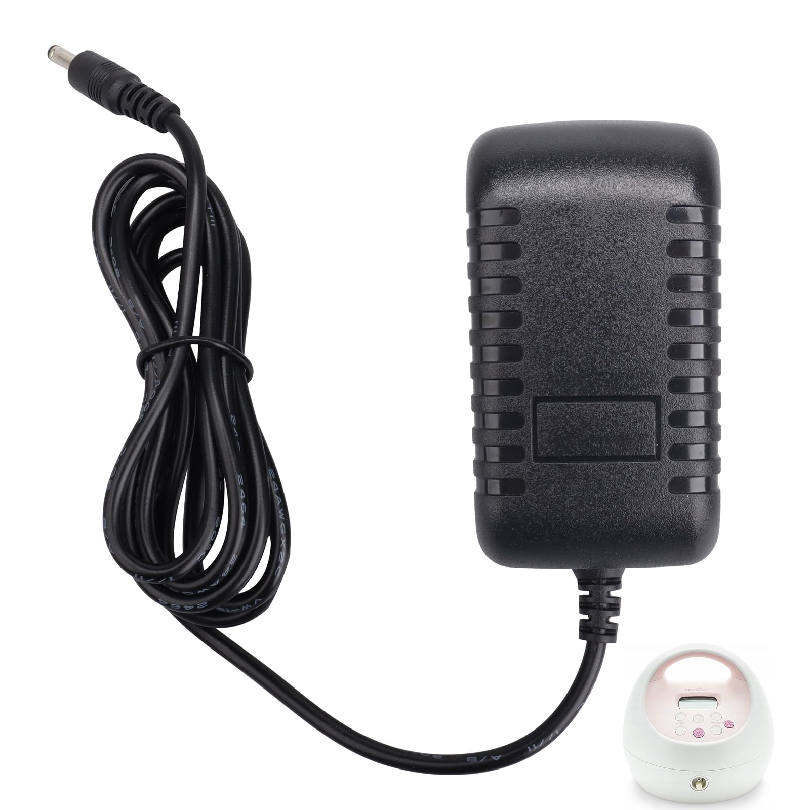 JIMACRO Caricabatterie Compatibile con il Tiralatte Spectra, Cavo di Alimentazione Compatibile con Spectra S1 S1 Plus S2 S2 Plus S3 Pro SG Synergy Gold SPS100 SPS200 9 Plus. Alimentatore 12 V 2 A