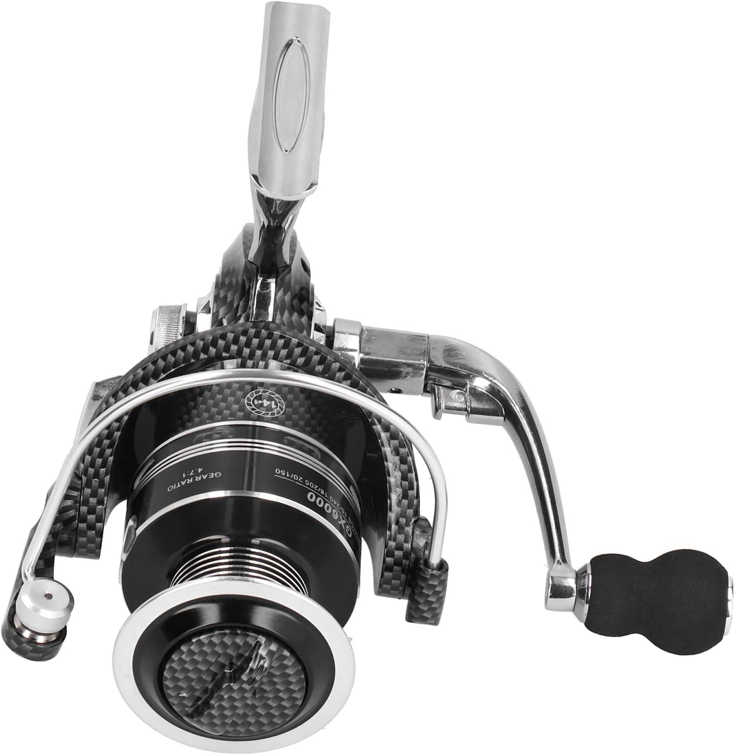 Spinning Reel, Wear‑resistant Fishing Reel, Professional Fishing Tackle, for Fishing Seas Fishing