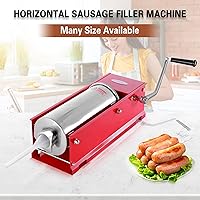 Vista 31 de Hakka 15 Pound Sausage Stuffer 2 Speed Stainless Steel Vertical Sausage Maker by HAKKA BROTHER