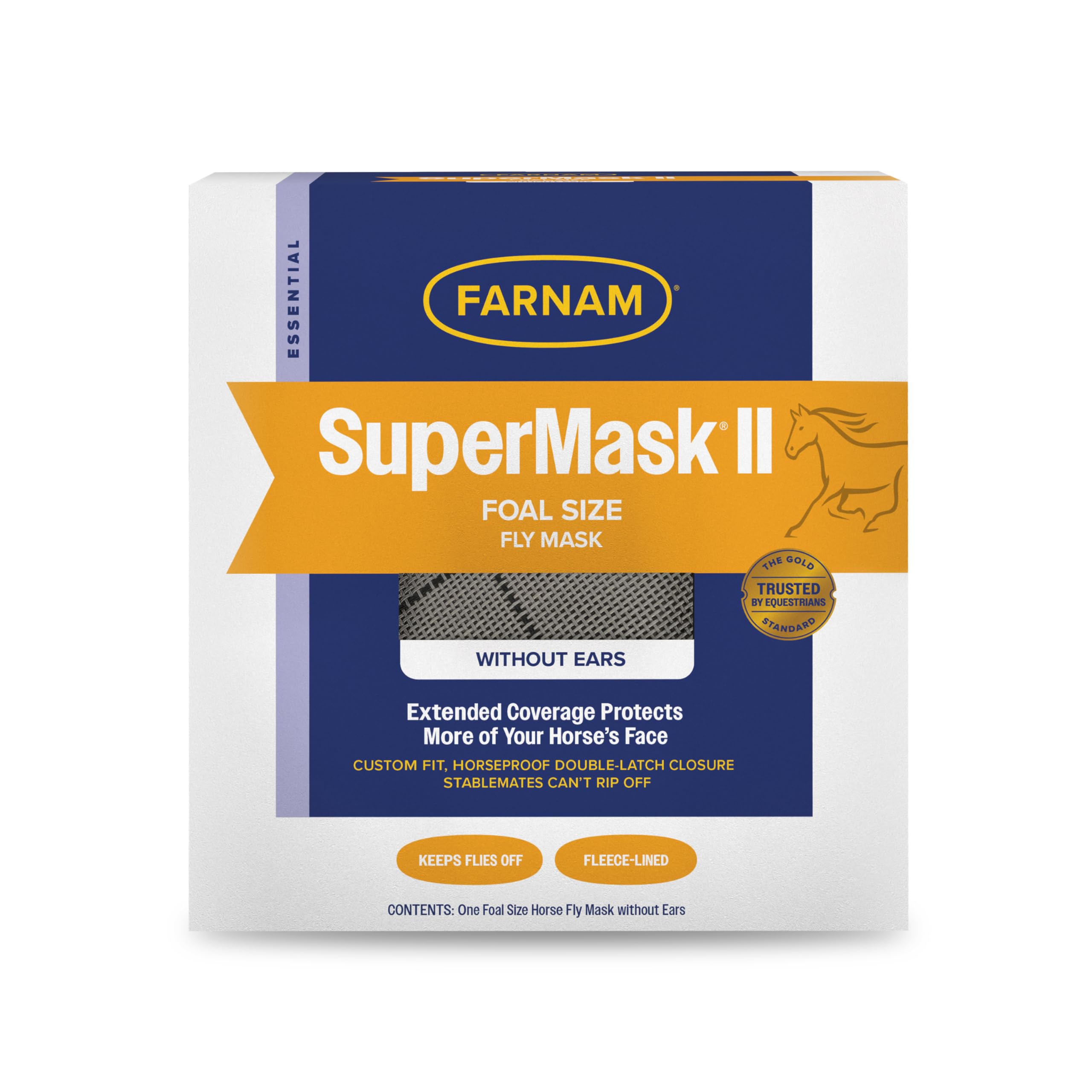 Farnam Home and Garden 100502912 Fly Horse Supermask for Foals Colors may vary by Farnam