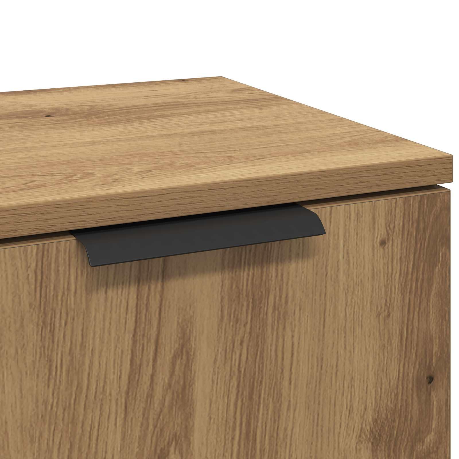 vidaXL Sideboard Artisan-Eiche 30 x 30 x 70 cm Holzwerkstoff