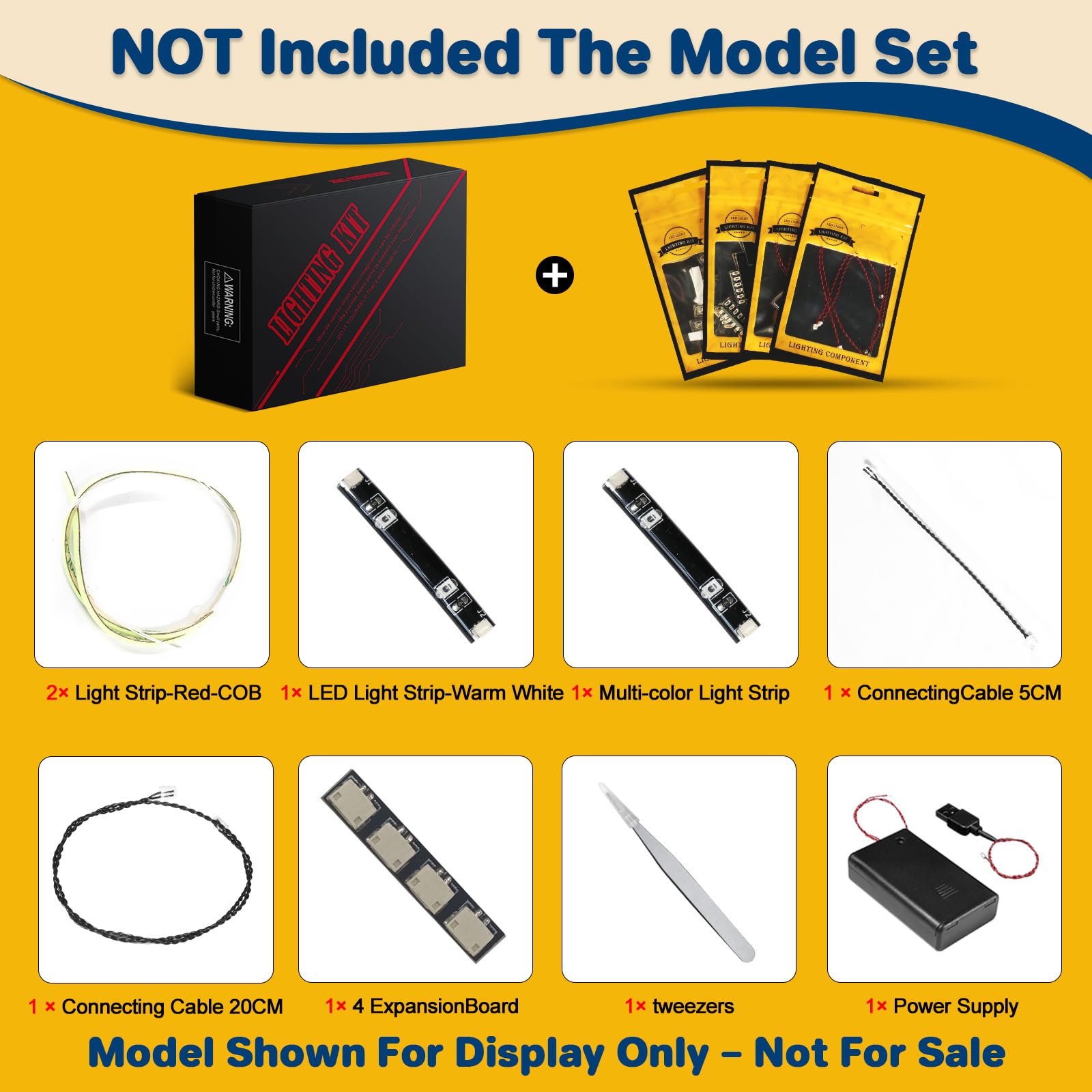 LocoLee Led Light Set Compatible with Lego 40805 Arcade Machine Led Decoration Lighting Kit Compatible with Lego 40805 Building Blocks Model,Only Lights Set,No Model - Image 3