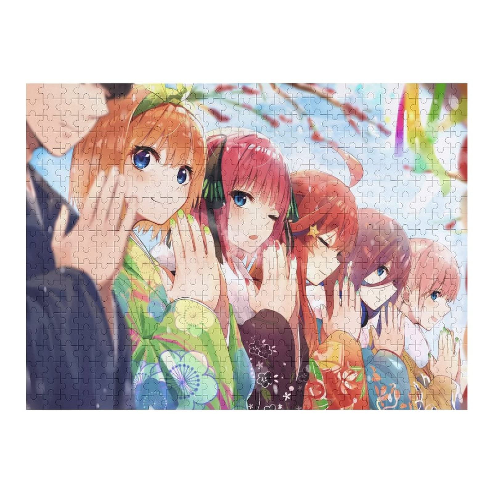 Amazon.co.jp: 五等分の花嫁 ジグソーパズル アニメ 木製パズル 手作り 