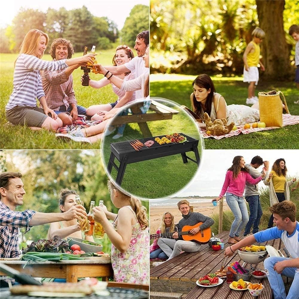 Grill Ogrodowy Składany Grill Na Węgiel Drzewny Grill Kempingowy Grill Ogrodowy Przenośny Grill Piknikowy Grill Stołowy