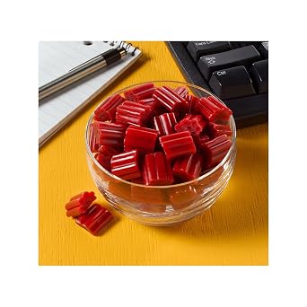 Twizzlers Cherry Nibs - Pack of 6 - Chewy Candy - Perfect for Sharing with Friends or Family or For Stocking the Pantry - Delicious Classic Flavor Everyone is Sure to Enjoy