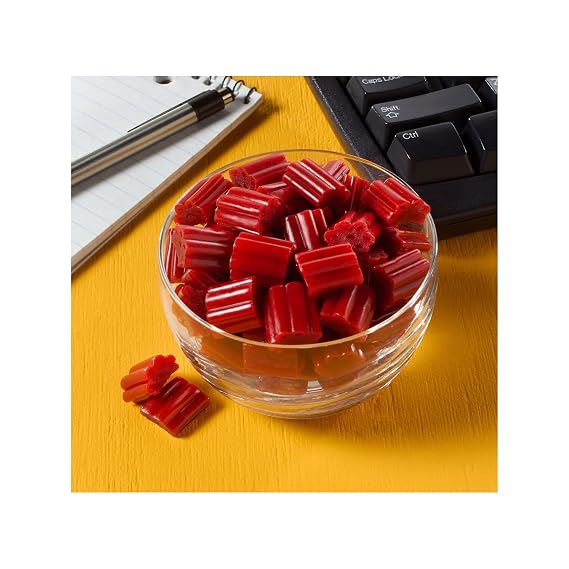 Twizzlers Cherry Nibs - Pack of 6 - Chewy Candy - Perfect for Sharing with Friends or Family or For Stocking the Pantry - Delicious Classic Flavor Everyone is Sure to Enjoy