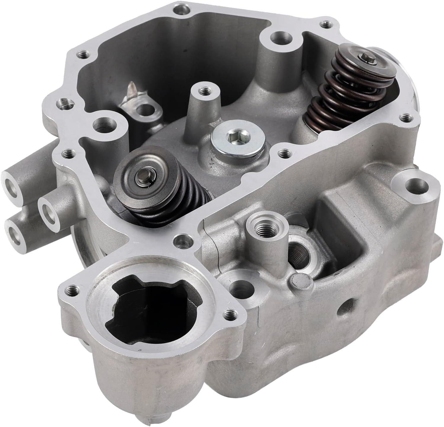 Areyourshop Engine Cylinder Head with Valve and Springs for Honda Rancher 420 2009-2024, TRX450R/TRX450ER 2006-2012, Foreman 500 2012-2021