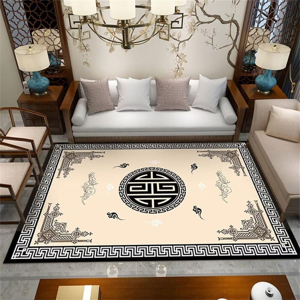 Tapis de salle à manger lavable 70x140 cm idéal sous la table