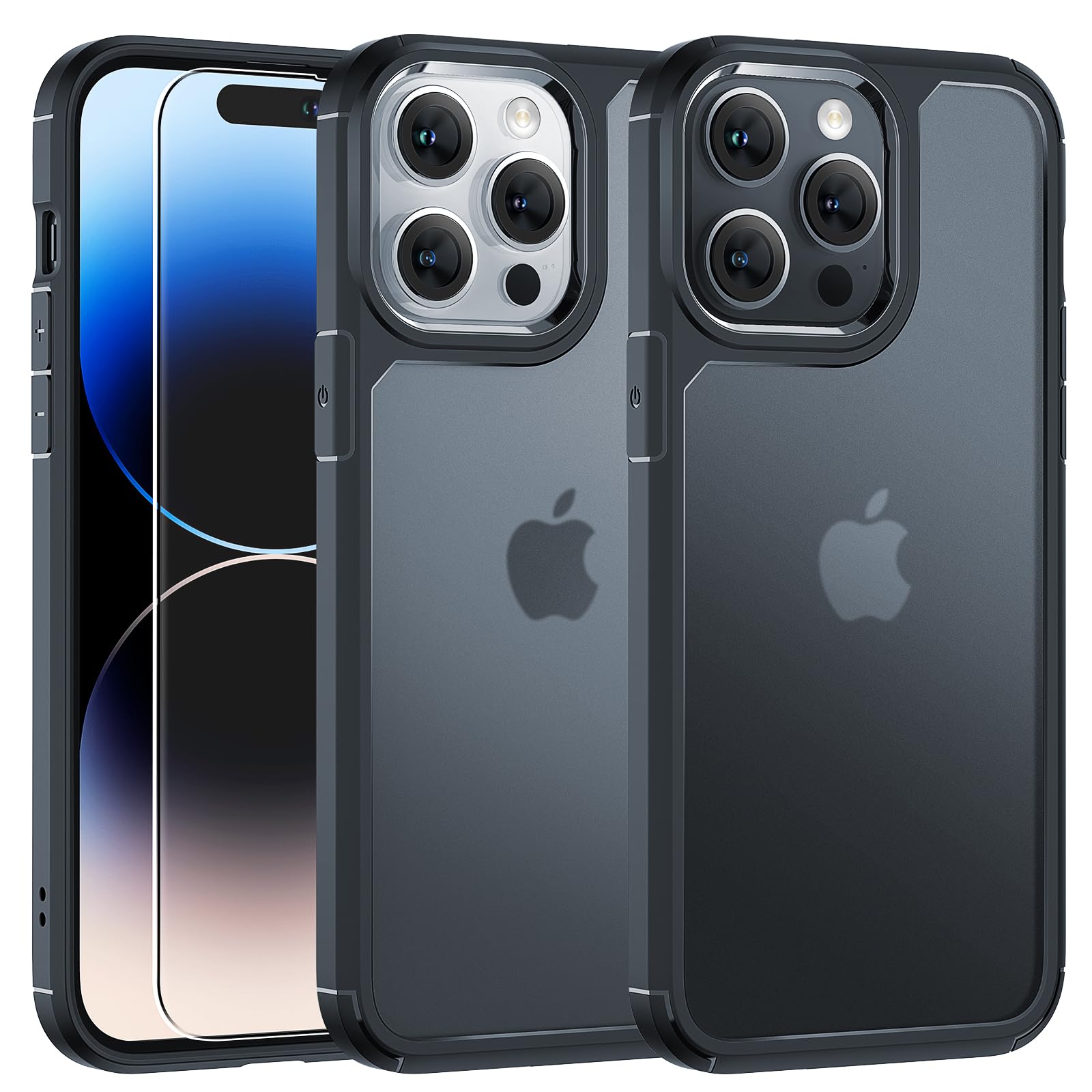 TAURI Funda para iPhone 13/iPhone 14, Compatible con MagSafe [No amarillea] con Vidrio Templado, Carcasa Nueva para iPhone 13/iPhone 14,Funda Ultra Fina antichoque - Transparente — view 25
