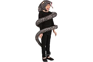 Kid's Slithering Snake Costume: A Scary Halloween Treat for Kids