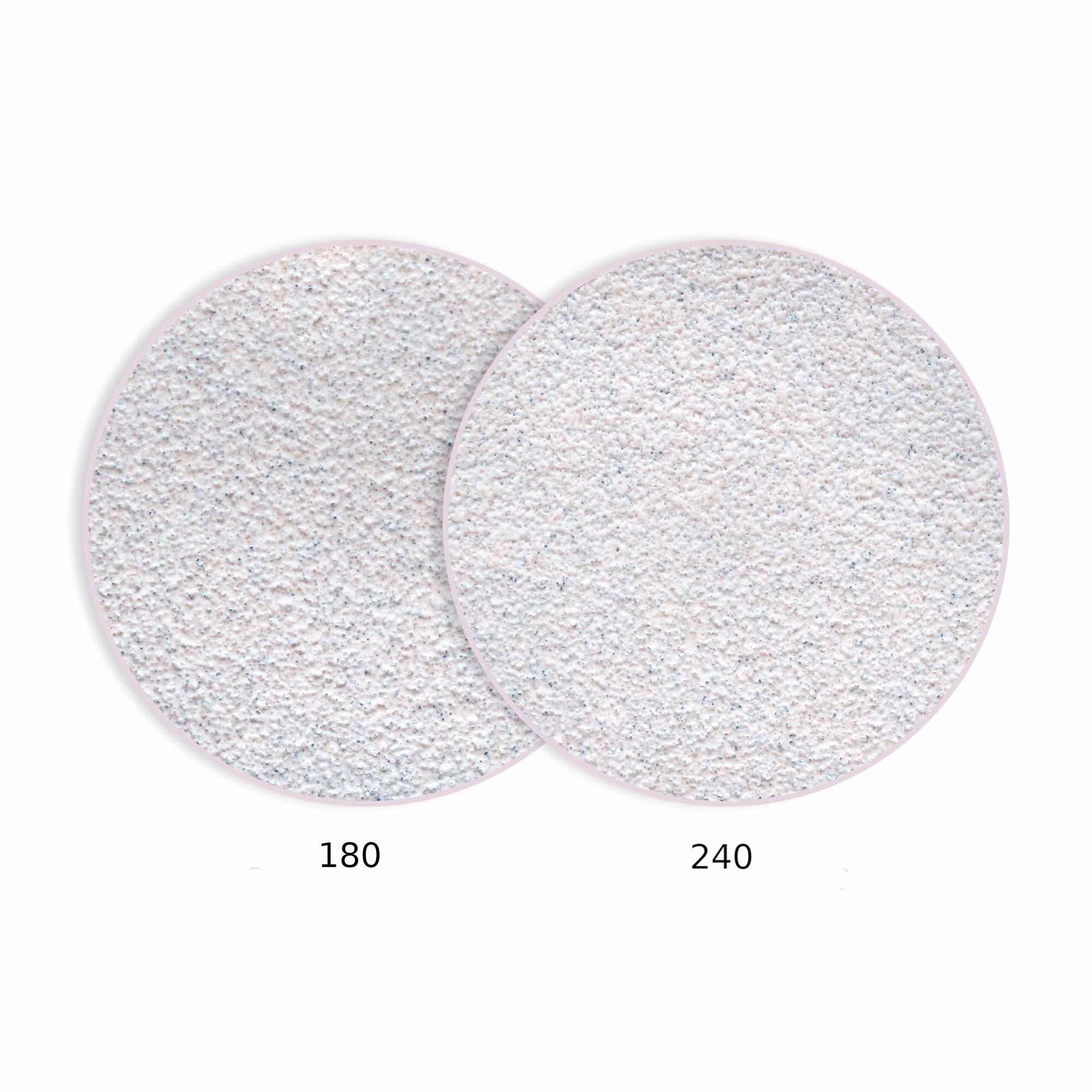 Aba Group 100 lime professionali per unghie a mezzaluna fenicottero 180/240 Slim, resistenti, monouso, di buona qualità, resistente all'abrasione, set di lime per unghie, prodotto in UE
