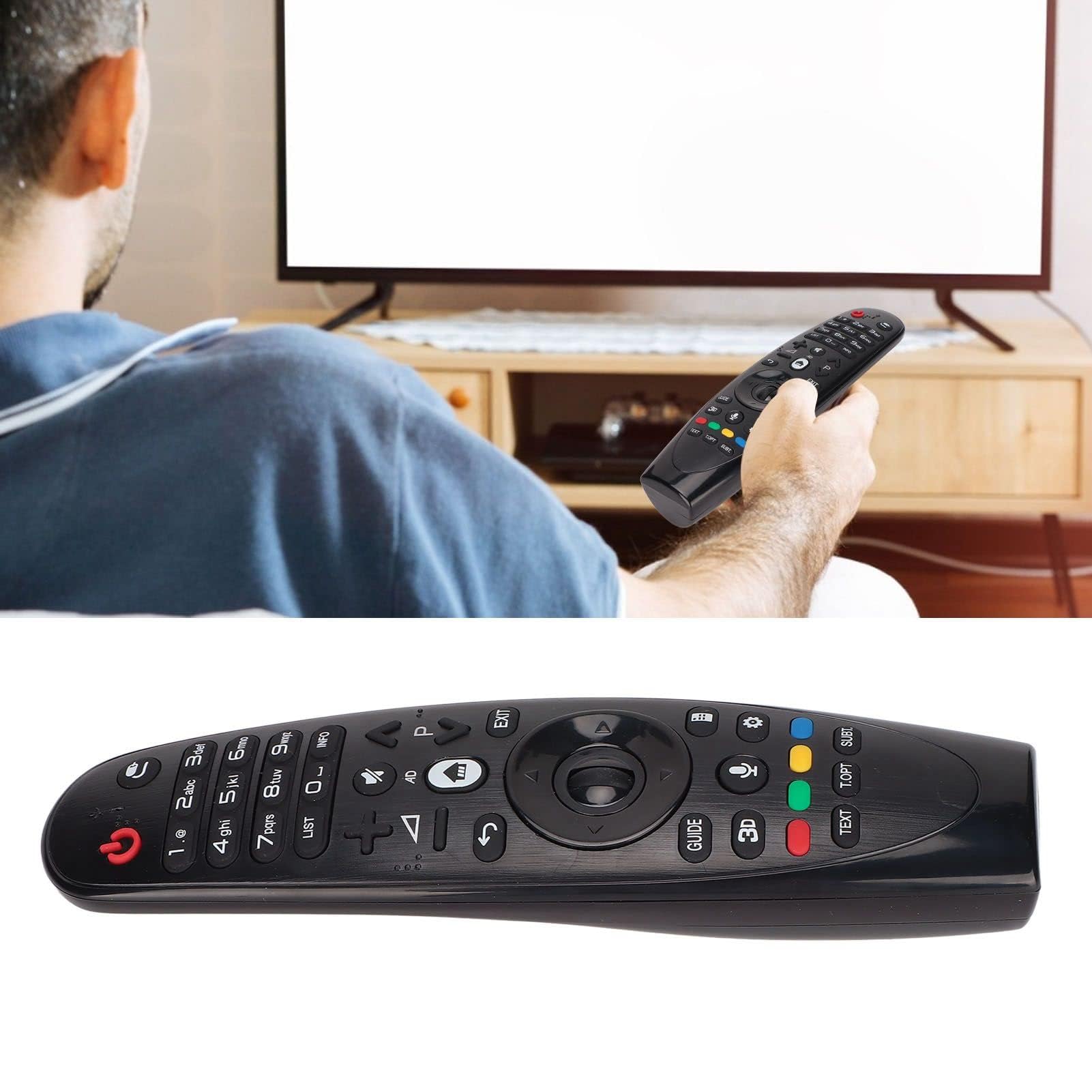 Telecomando Sostitutivo del Telecomando TV per Telecomando Universale AN-MR600 AN-MR600G AM-HR600 AM-HR650A