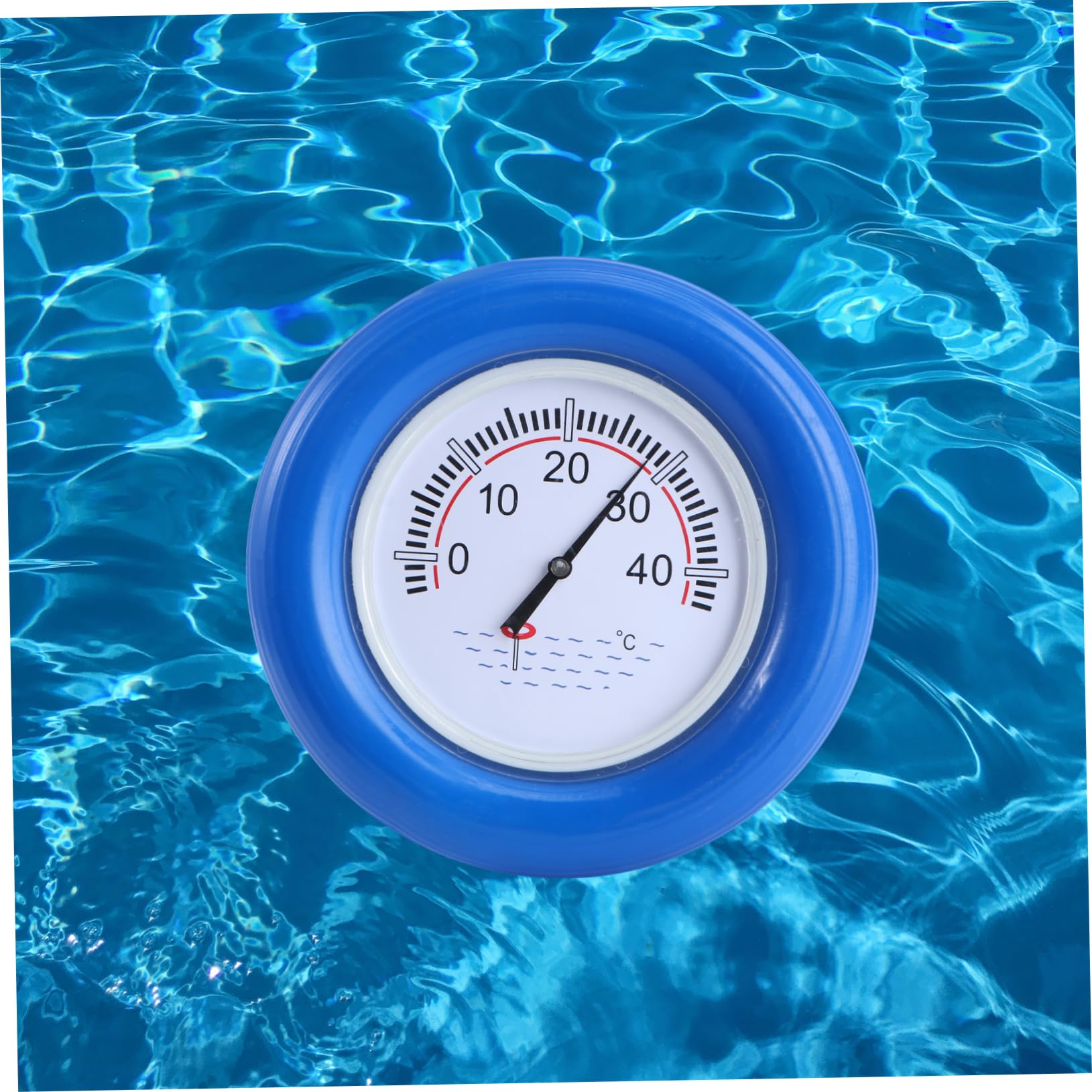 Termómetro Flotante para Termómetro de Agua para Bañeras y Estanques Medidor de Temperatura Acuático de Inoxidable y Lectura Precisa y Flotante