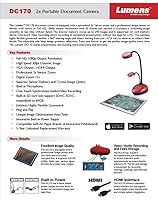 Vista 6 de Lumens DC170 Ladibug Cámara de documentos portátil completo 1080p HDMI