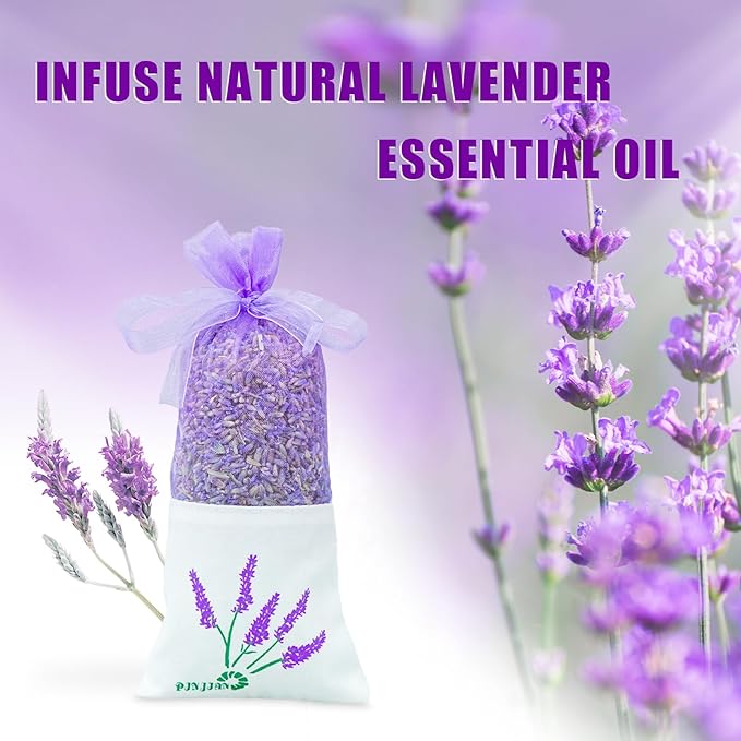 8 Paquetes de Lavanda para Cajones y Armarios, Ambientador Duradero miniatura 3