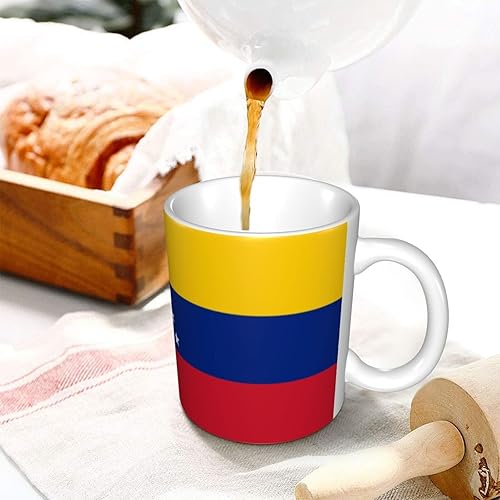 Miniatura 5 de Tazas de café con la bandera venezolana de Estados Unidos, divertidas tazas de 11 onzas para el hogar, la oficina, regalo único para él/ella