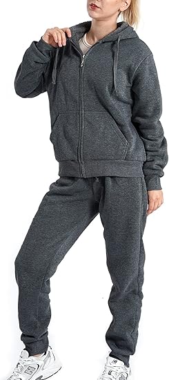 TanBridge Womens 2 Piece Sweatsuit Set 