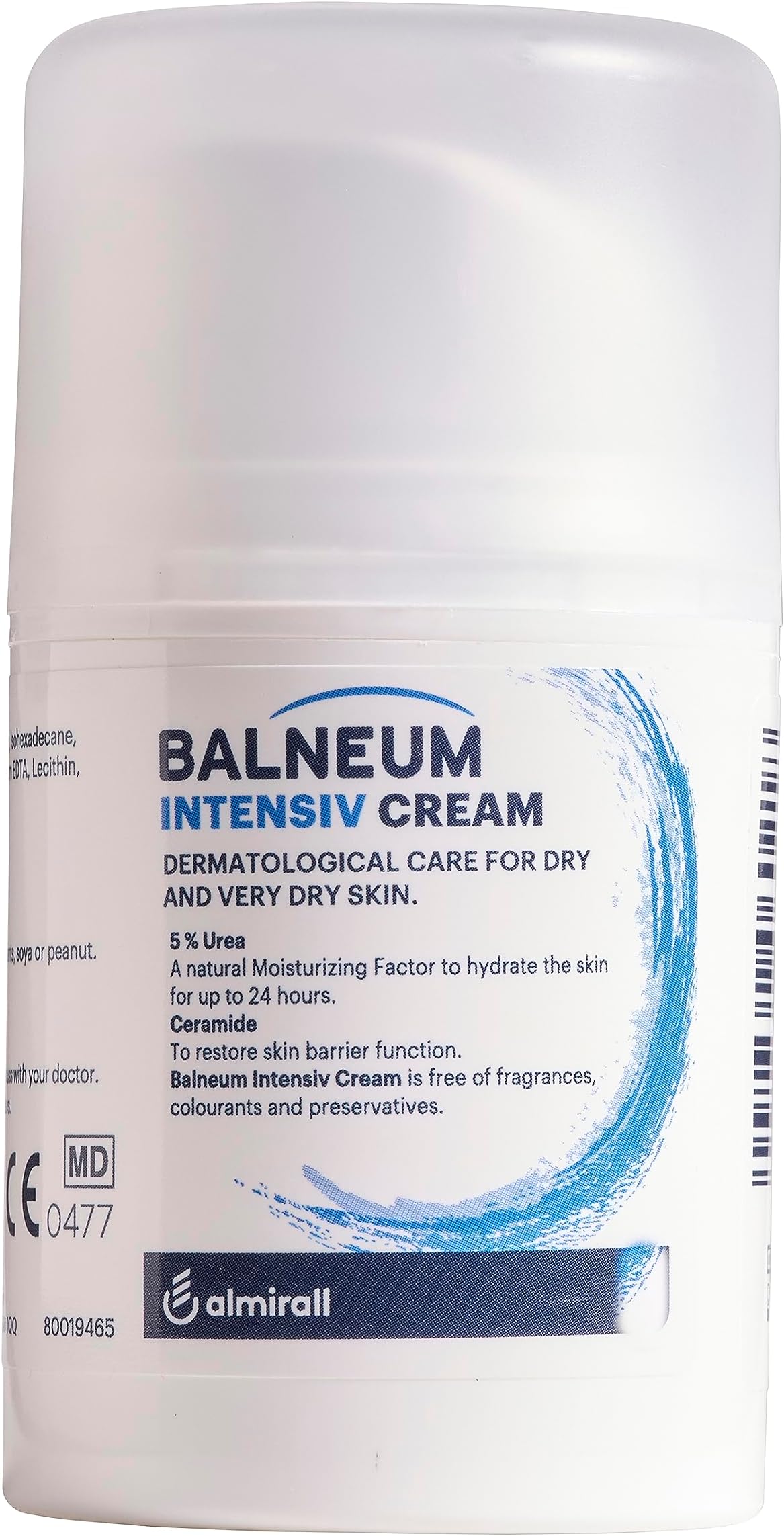 Intensiv Cream - Daily Moisturising Body Cream for Very Dry Skin and Dry Skin Conditions, Fragrance-Free & Preservative-Free Moisturiser, Intensive Hydration, 50g