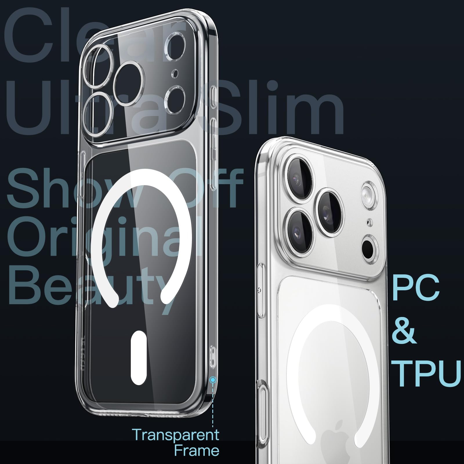 Amazon.co.jp: JETech iPhone 17 Pro Max 6.9インチ用 マグネット