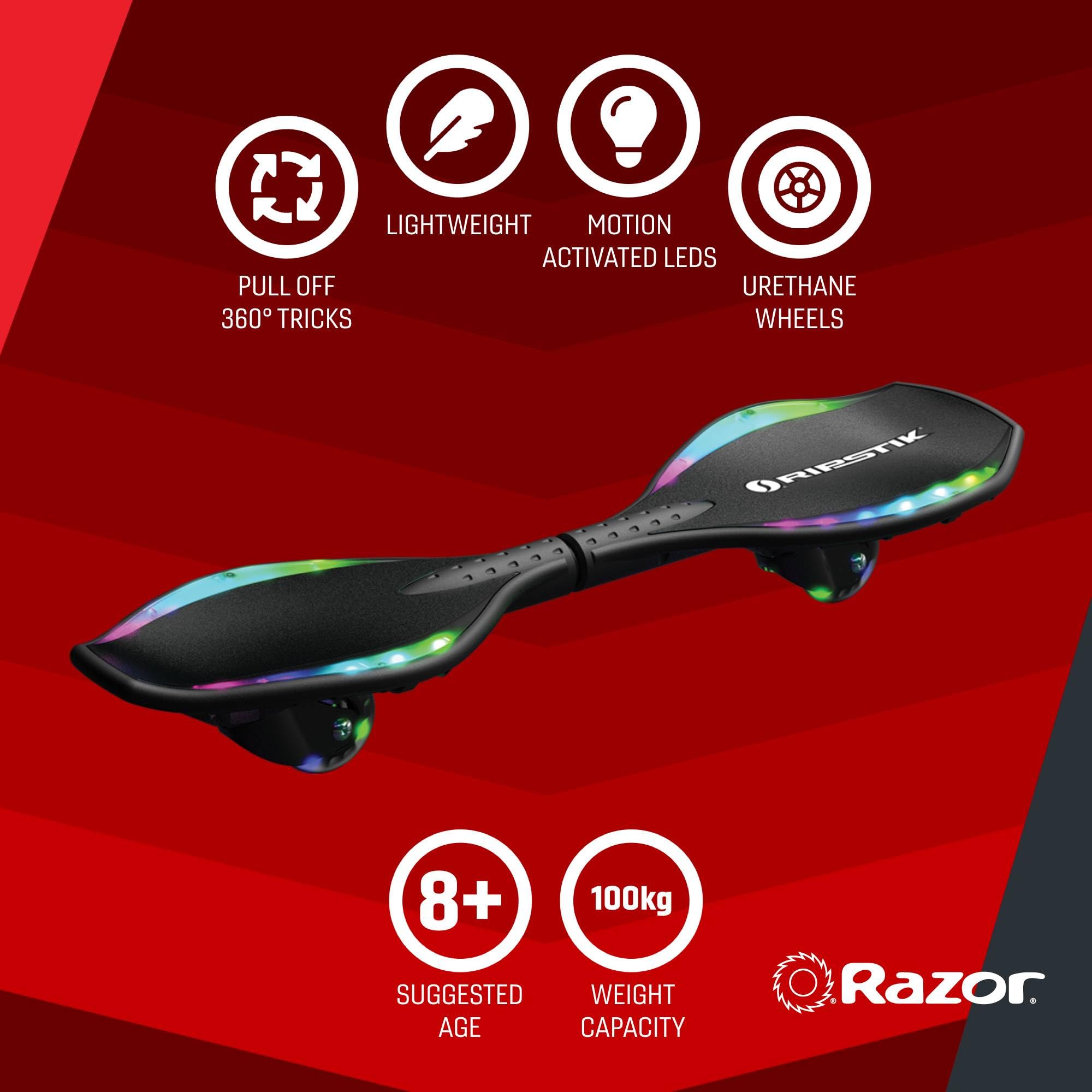 Razor Ripster Lightshow Waveboard Noir