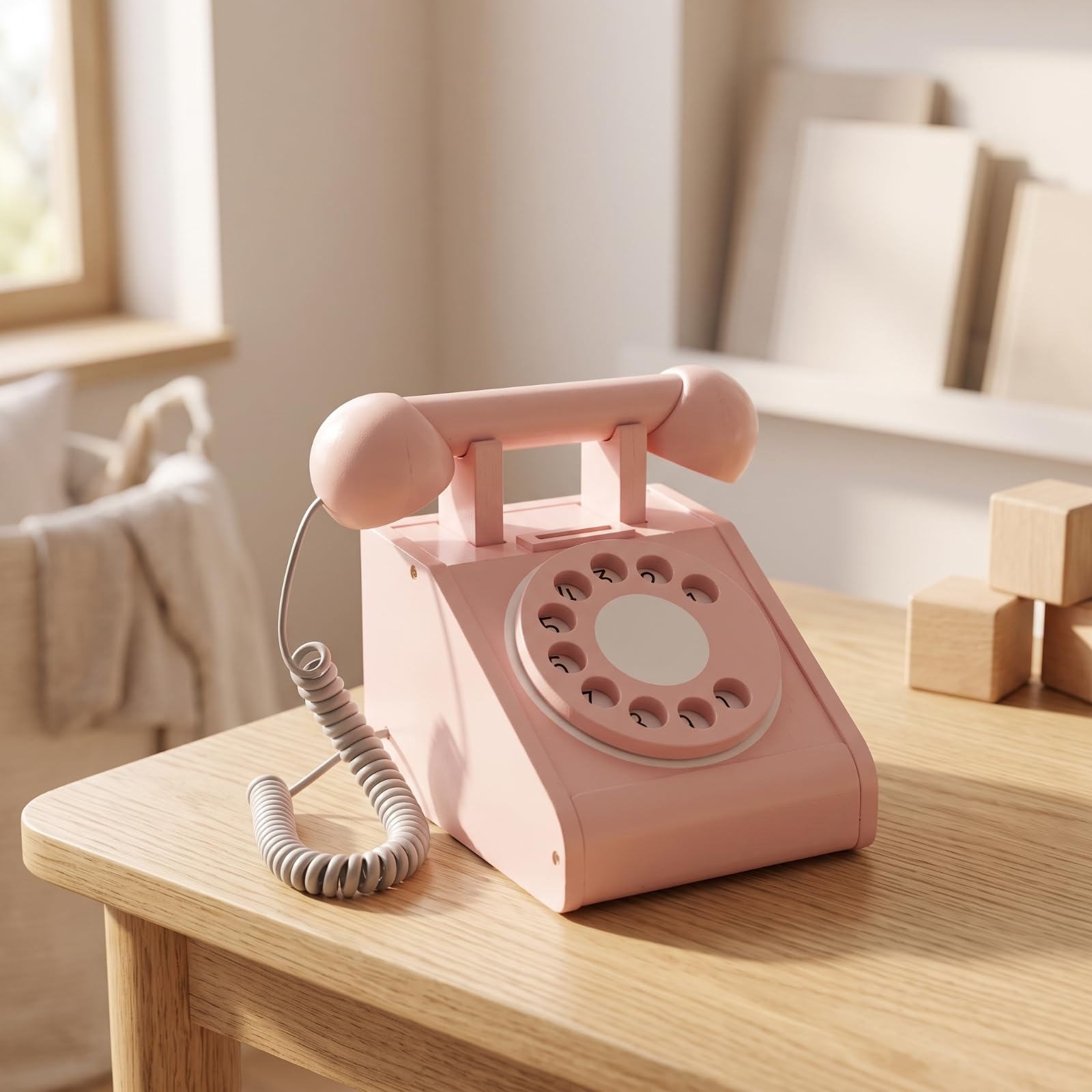 Telefono a Disco Giocattolo Colorato